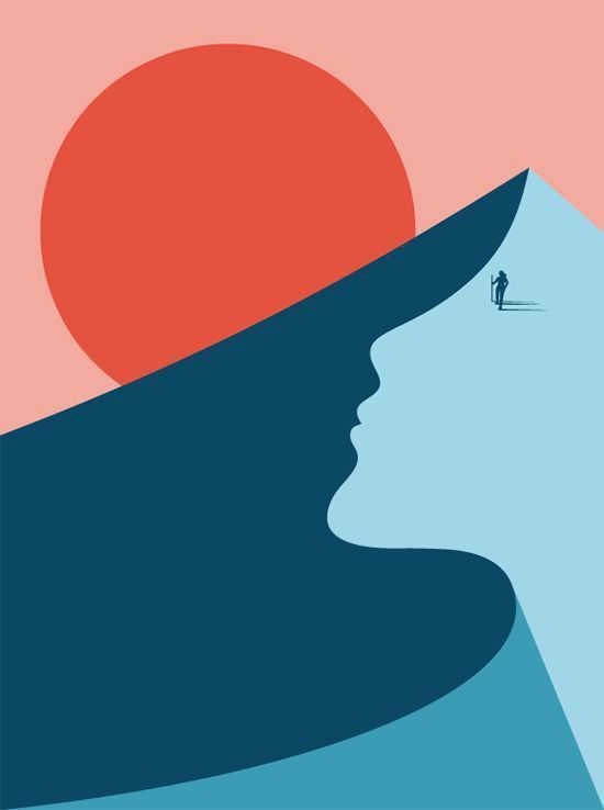 Dağ Silueti Tablosu - Görsel 2