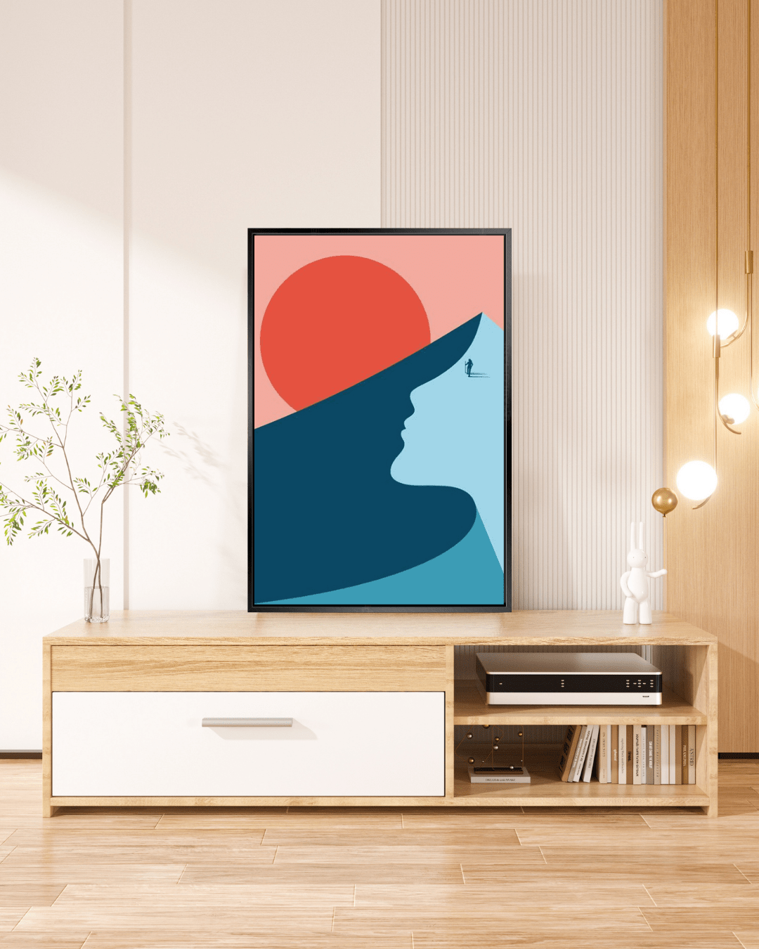 Dağ Silueti Tablosu